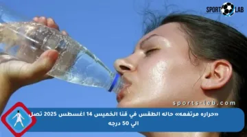 «حرارة مرتفعة» حالة الطقس في قنا الخميس 14 أغسطس 2025 تصل إلى 50 درجة